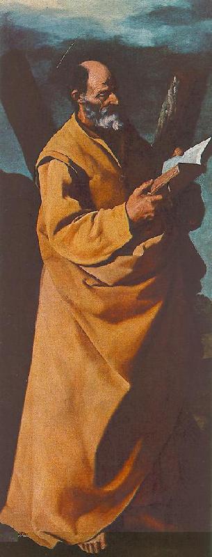 ZURBARAN  Francisco de Apostle St Andrew oil painting image